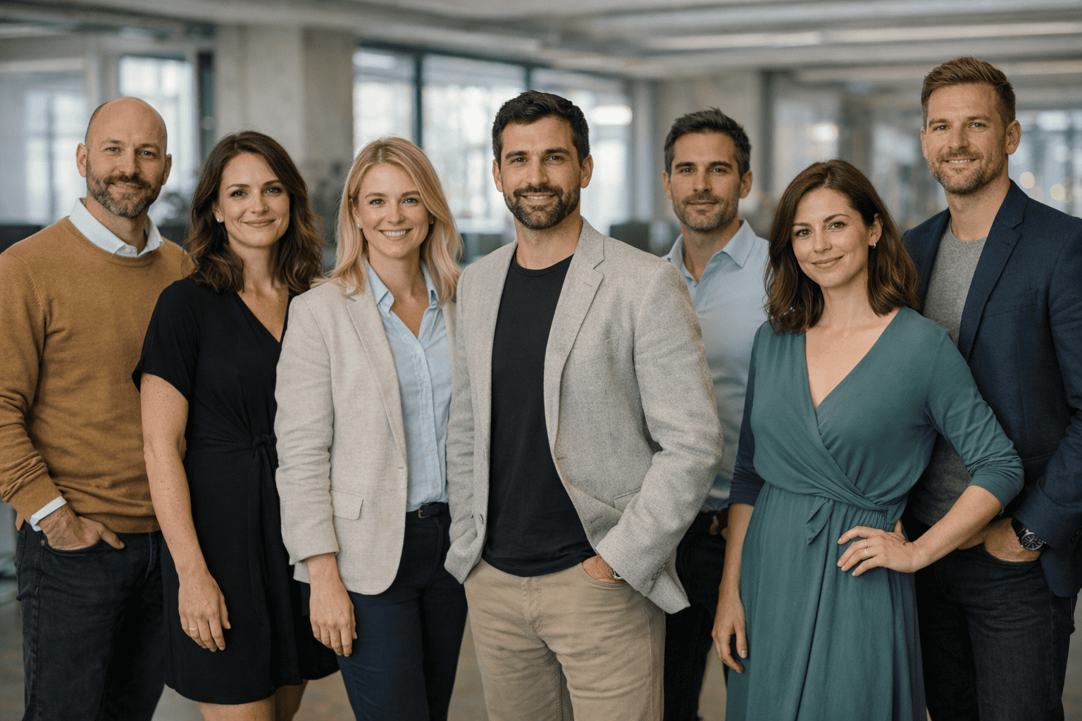 Team working on AI trading platform — Silny Fondex